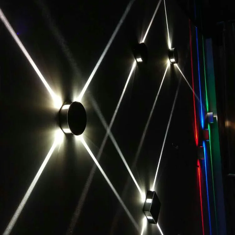 led cross light effect