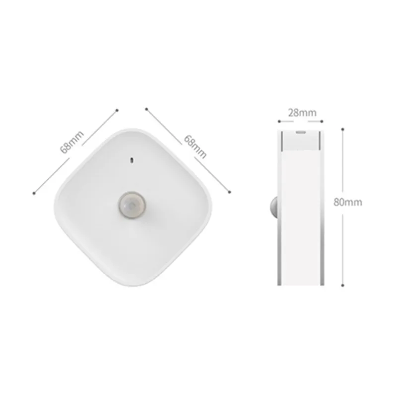 Drahtloses intelligentes PIR-Bewegungssensor-Nachtlicht USB-Lade-LED-Sensorlicht Schlafzimmer Wohnzimmer Flur Badezimmer Nachtlampe_voghion.com