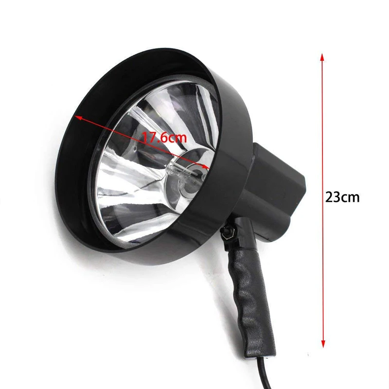 AICARKAS 12V 55W 6000K HID Супер Яркий ручной прожектор для охоты автомобиль грузовик Поиск