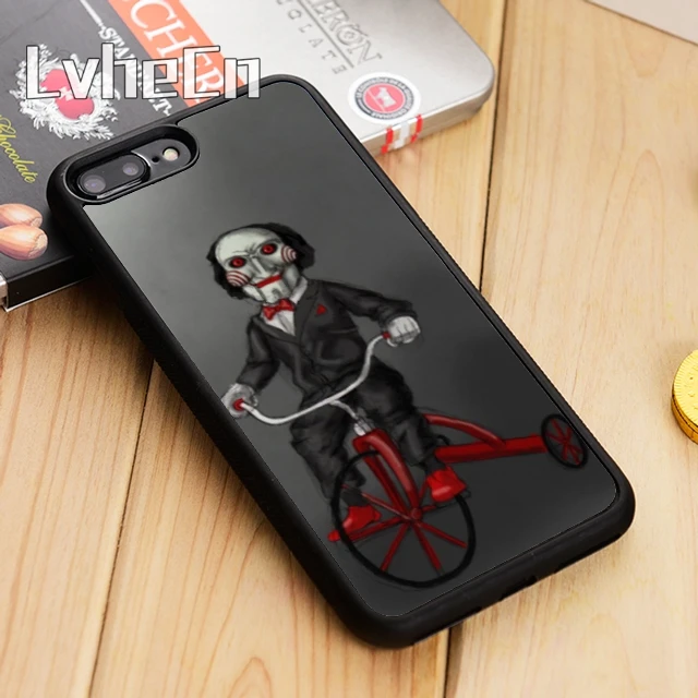 

LvheCn Chucky Doll JIGSAW Scary Phone Case Cover For iPhone 5 5s SE 5C 6 6s 7 8 X Samsung Galaxy S5 S6 S7 edge S8 S9 plus note 8
