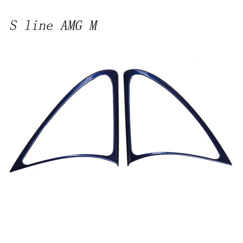 Автомобильный Стайлинг двери аудио динамик декоративная накладка наклейка для Mercedes Benz E Class w213- интерьер авто аксессуары