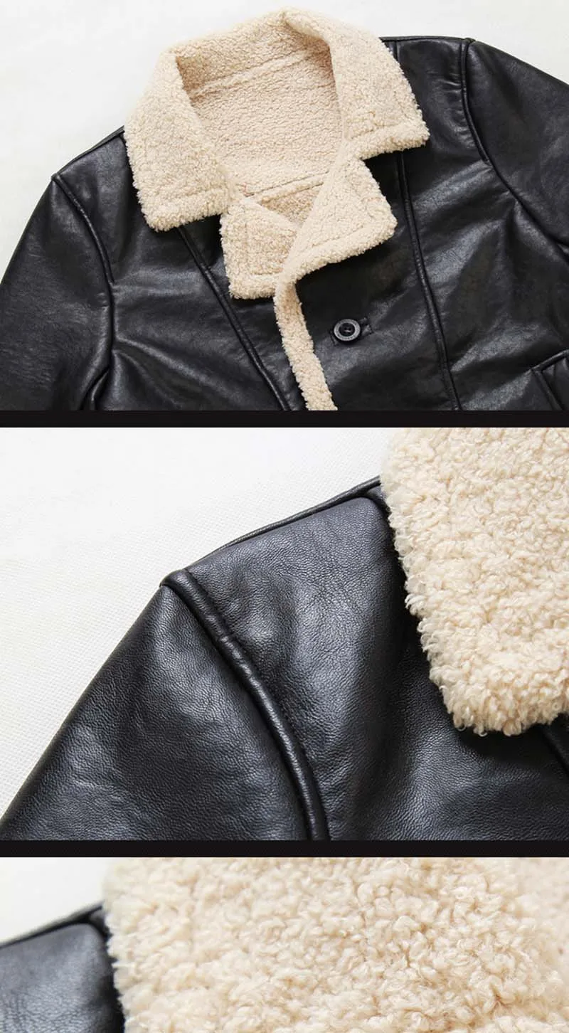leather jacket lamb lining black05