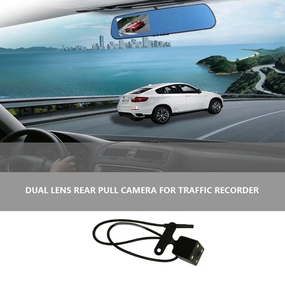

2019 New Hot Sale Vehicle Backup Camera Dual Camera Wide Viewing Angle 720P HD Color CCD Waterproof Vehicle Car Rear View Camera