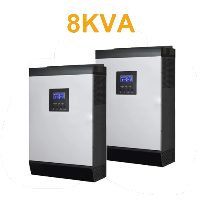 8KVA 8000w DC 48v к AC 220 v/230 параллельной солнечной мощности с ШИМ инвертором/AC зарядное устройство/50A солнечное зарядное устройство