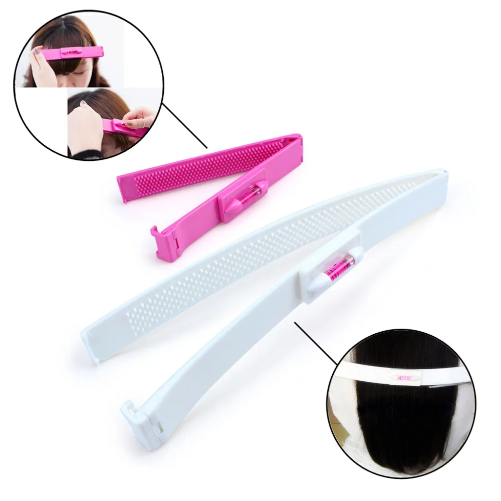 Pro Clipper Trimmer Thinning Haircutting Hairstyling Salon Cutting Tools Kit DIY Hair Styling Ruler (1)(1)
