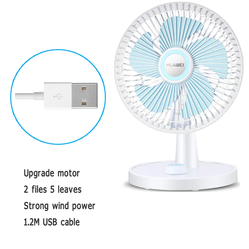 

SPHUI Portable Fan Mini 9 Inch USB Ventilator Household Ventilateur Portable Air Cooler Computer PC Fan Device Home Office Desk