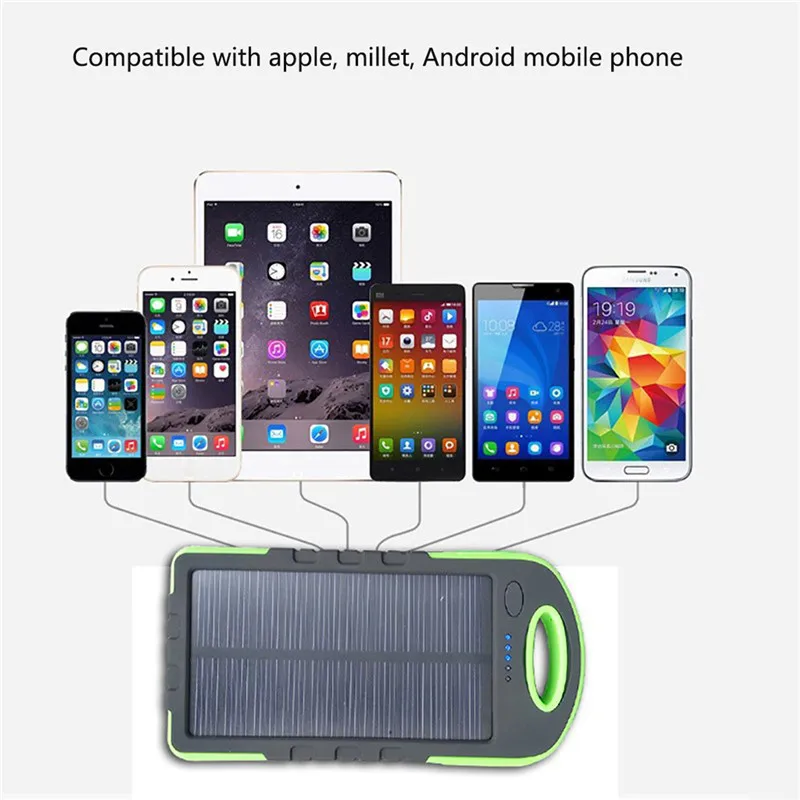 XANES солнечное зарядное устройство для телефона и кемпинговая палатка рабочий светильник с USB кабелем открытый флэш-светильник фонарь Портативный