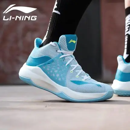 Li-Ning/мужские кроссовки для баскетбола SONIC TD On, светильник из дышащего ТПУ материала, спортивная обувь, кроссовки ABPP029 SAMJ19 - Цвет: ABPP029-2H