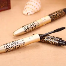 Красота ресницы Макияж косметический Водонепроницаемый ресниц Черный Кисточки головы Тушь для ресниц