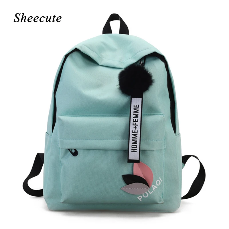 

Canvas Backpack Women 2019 New Children School Bags for Girls Backpack Lightweight Student School Backpack Large Capacity Bag