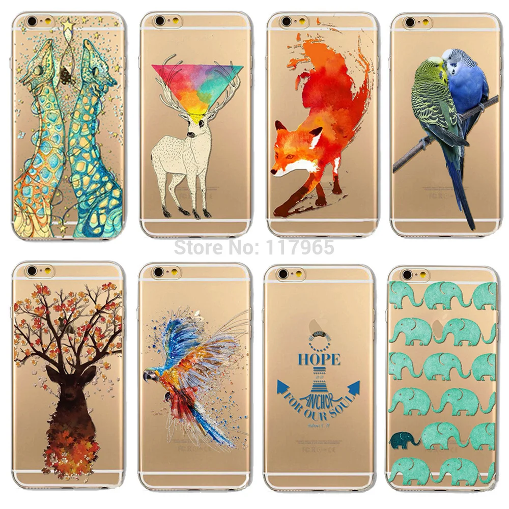 Cute Case For iPhone 5 5s SE Fashion Holy Animal Printed