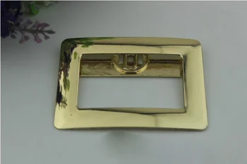 

10pcs/lot Luggage hardware accessories pale golden false lock magnetic lock decorative lock