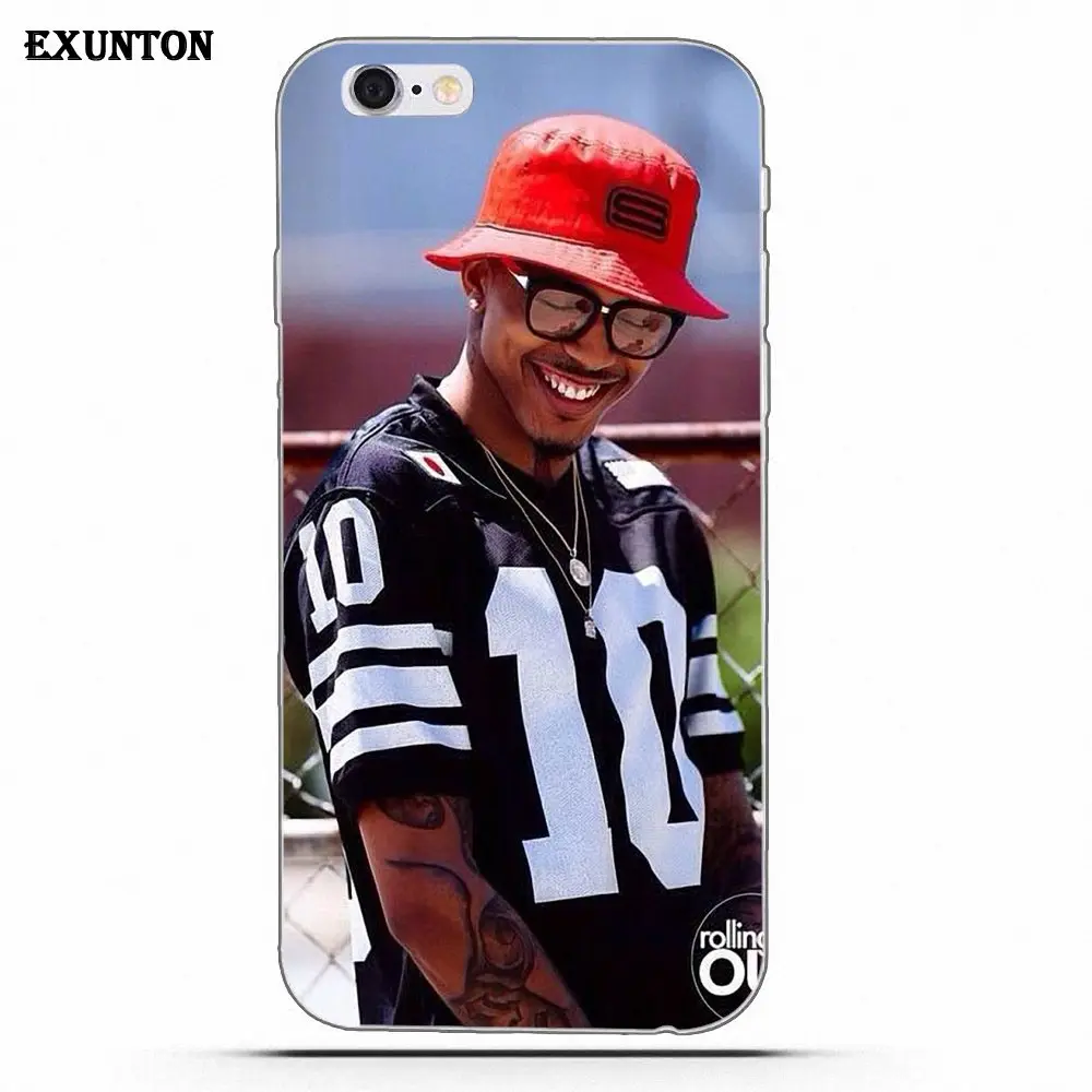 Мягкий чехол TPU Защитная August alsina для Apple iPhone 4 4S 5 5C SE 6 S 7 8 Plus X|Чехлы-накладки| |