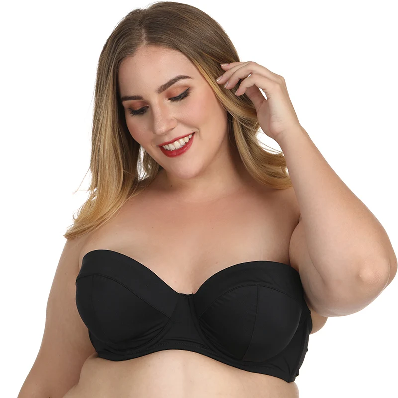 Women Strapless Bra Plus Size 32 46 B/C/D/DD/E/F/G Half Cup Multiway Balcontette Bra with Straps N059,Coffee,C,44 or 100 Women Strapless Bra Plus Size 32 46 B/C/D/DD/E/F/G Half Cup Multiway Balcontette Bra with Straps N059,Coffee,C,44 or 100