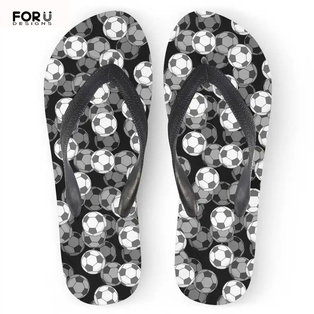 soccer flip flops