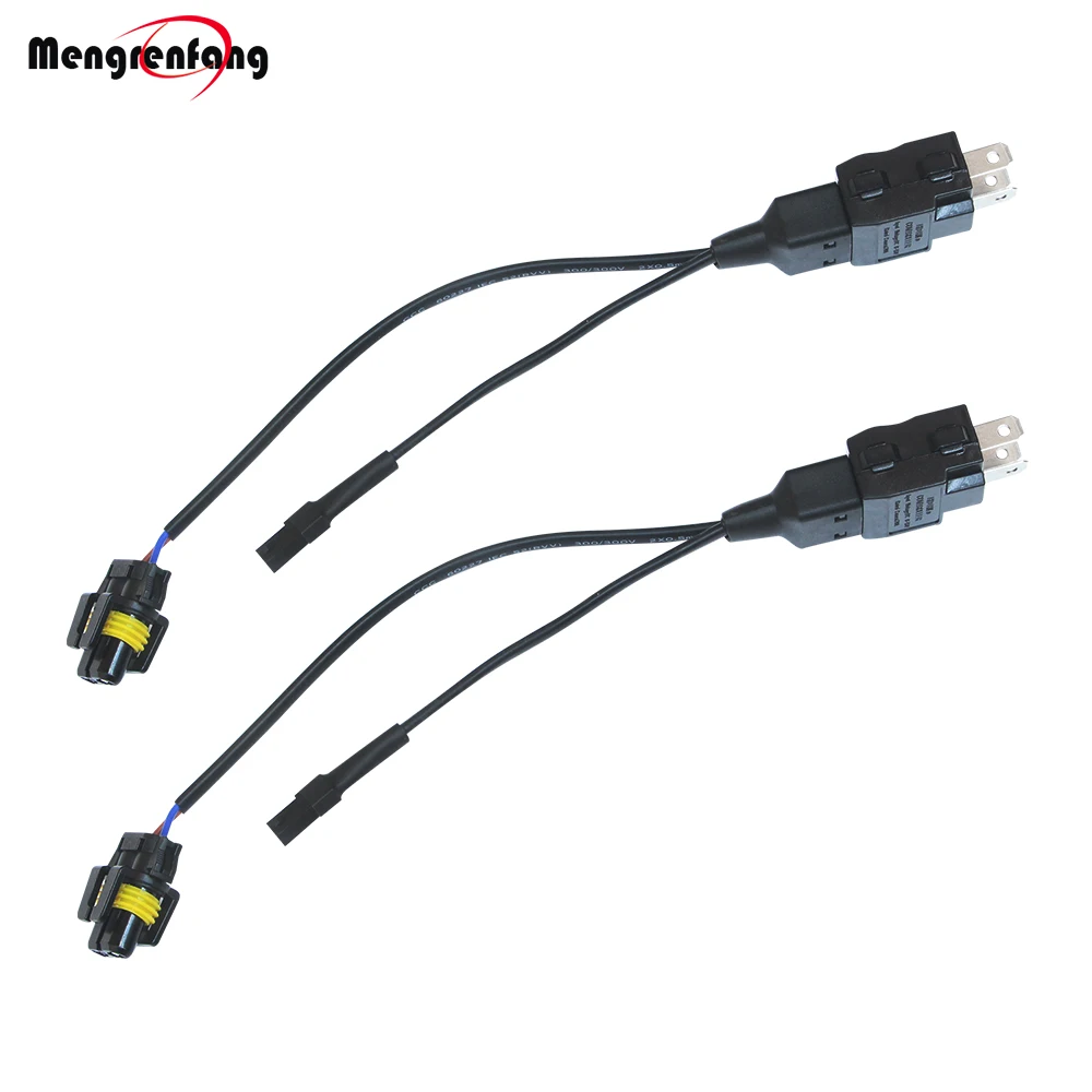2 шт. Bi Xenon 35 Вт 55 H4 кабельный жгут проводов для 9003 Hi/Lo HID лампы проводки контроллеры