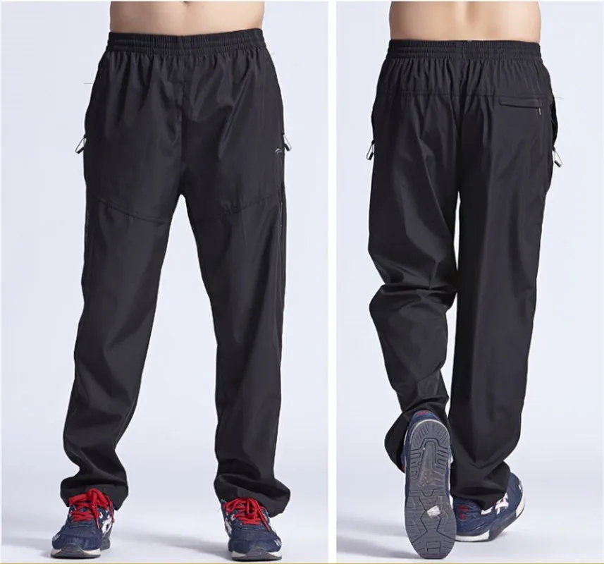 Casual Pants Sports Pants Casual Sports Pants Mens autumn Summer Sportwear Pants Mens Casual Sweatpants sports Breathable Joggers Quick Dry Trousers Male Loose Wide Leg Pants