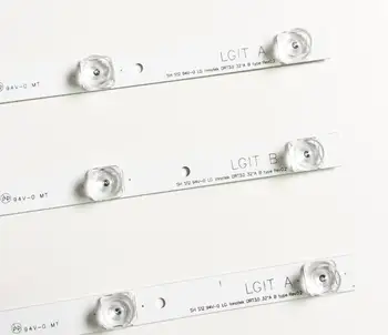 

50sets/lot LED backlight strip 6 lamp for LG 32"TV 32MB25VQ 6916l-1974A 6916l-1981A lv320DUE 32LB5610 innotek drt 3.0 3pcs/set