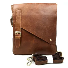 Wholesale new leather man bag men’s casual shoulder bag first layer of leather Messenger bag tide