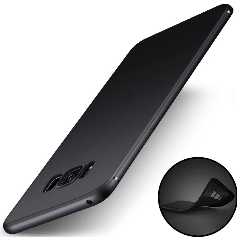 

for Samsung S7 S7edge s8plus mobile phone shell s8 case note8 all-inclusive ultra-thin soft shell S8+ new matte protective cover