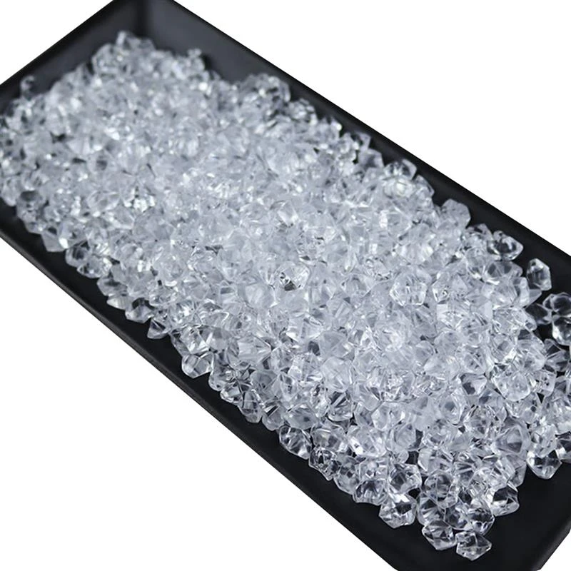 430pcs Fake Ice Cubes Reusable Artificial Acrylic Crystal Cubes Whisky