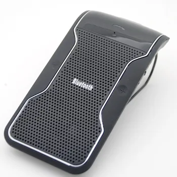 

Car Styling Sun Visor Wireless Bluetooth Car Kit Hands-free Speakerphone Stereo Music Player With Car Charger Accept 2 Phones