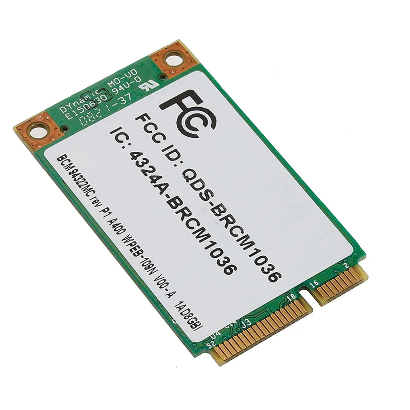 Двухдиапазонный сетевой карты Беспроводной-n WI-FI 300 м bcm94322mc Dual Band Mini pci-e карты для HP SPS: 487330-001