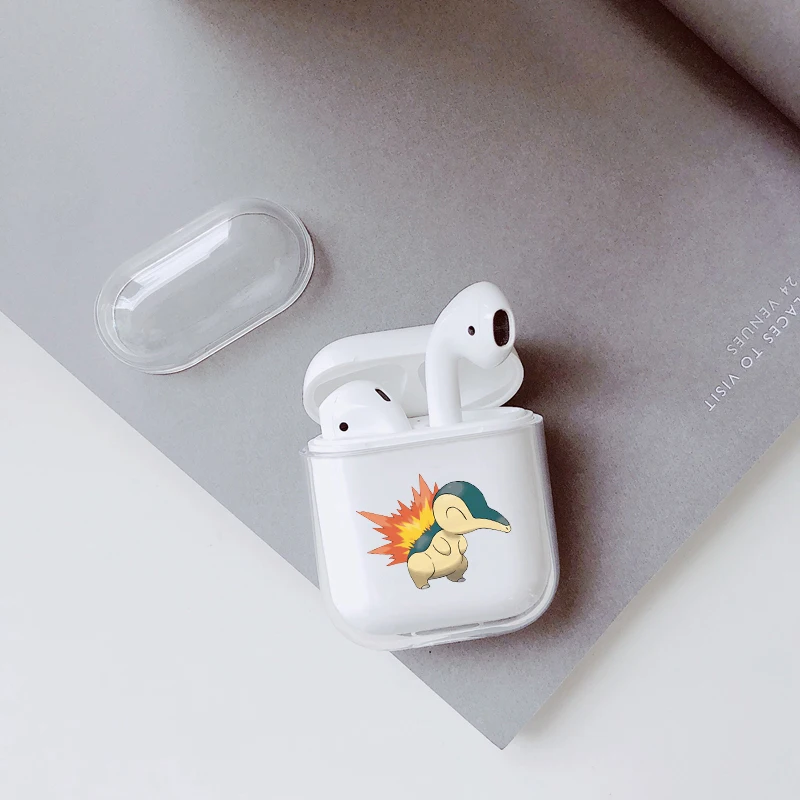 

Otter Covers for Airpods Case Transparent Wireless Earphone Charging Case for Apple AirPods 1 2 Hard PC Protective Cover