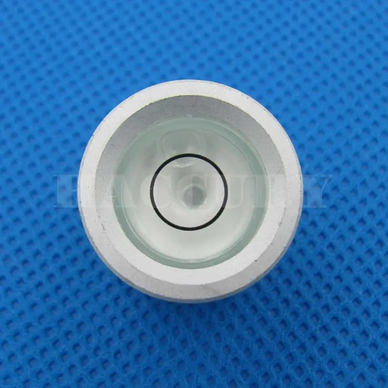 

Size 21*19mm Invar leveling staff Bubble Spirit Level for Centering rod Base vial bevel Protractor Pitch 12mm