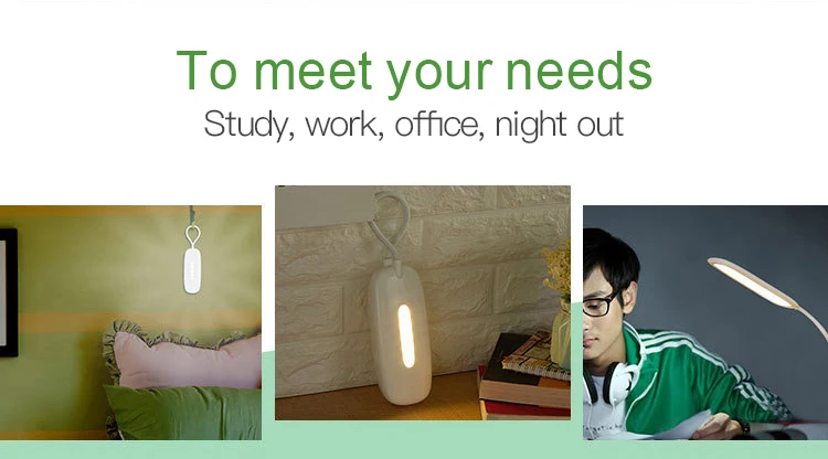Goodland светодиодный настольный светильник с сенсорным выключателем, настольная лампа с 3 режимами, заряжаемый от USB, Ночной светильник с защитой глаз, Настольный светильник для учебы и чтения