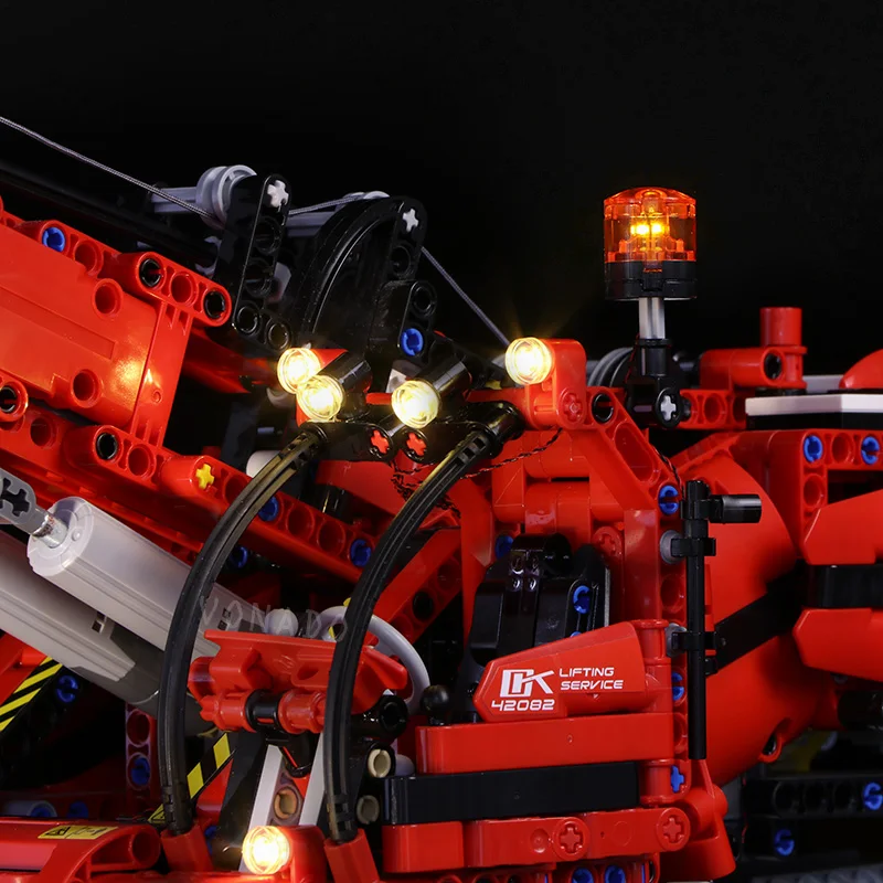 Светодиодный светильник для LEGO Mechanical Group 42082 строительный блок мальчиков и