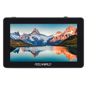 

FEELWORLD F6 Plus 5.5 Inch Suppor 4K 3D DSLR Camera Field Monitor 1080P for DSLR Cameras and Gimbal Stabilizer