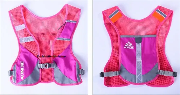 AONIJIE марафон светоотражающий жилет сумка спортивная Бег Велоспорт сумка для Для женщин Для мужчин Детская безопасность Шестерни с 2 шт. 250
