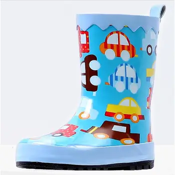 

Free shipping Children's boots Girls rubber shoes spring Children's Rain boots High Baby Boys shoes Children boots Boys shoes HY