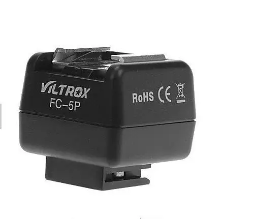 VILTROX FC-5P адаптер дистанционного беспроводной флэш Slave триггер для Canon Nikon pentax