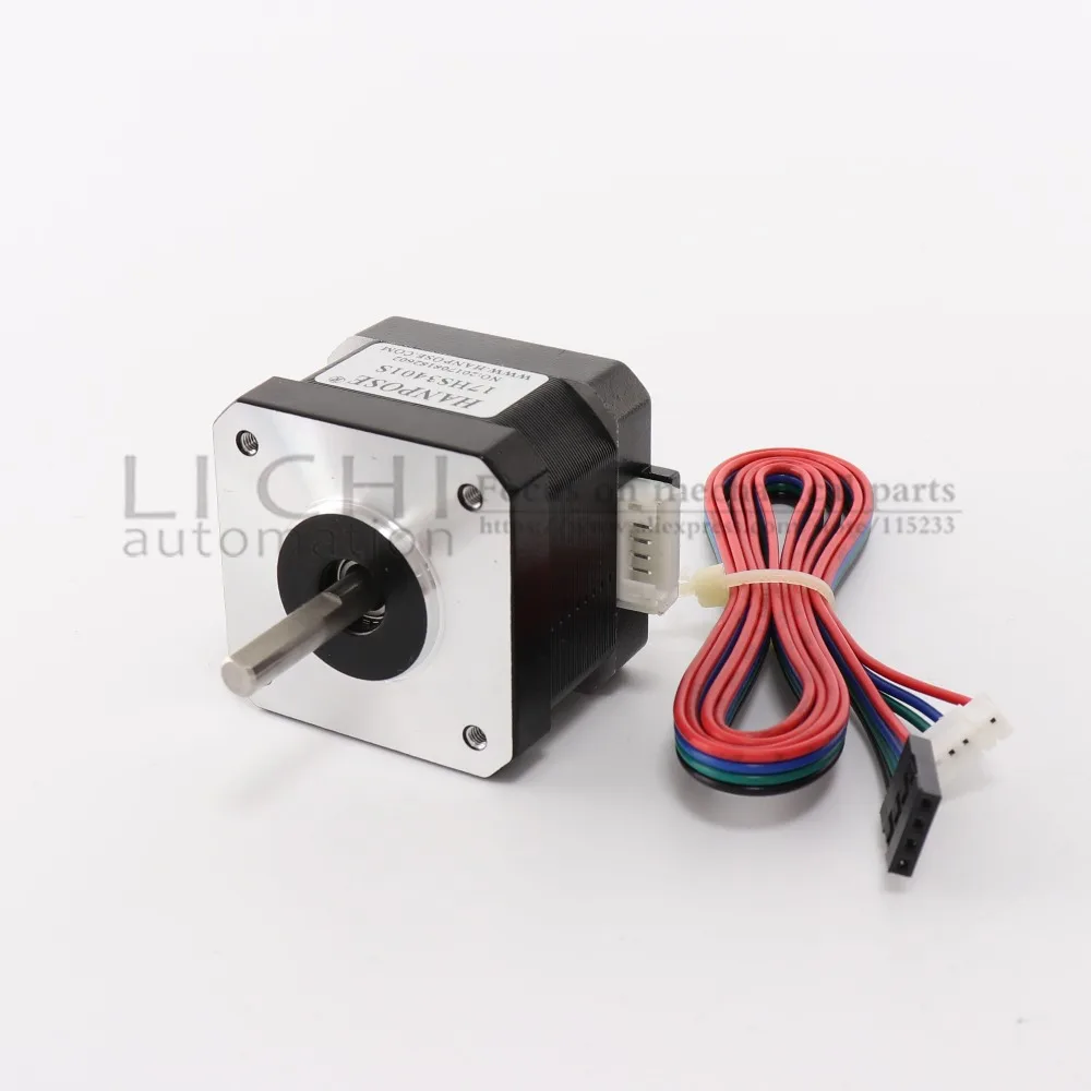 شحن مجاني و جودة 17HS3401-4-الرصاص نيما 17 السائر 42 موتور 42 BYGH 1.3A CE روش ISO CNC الليزر و 3D طابعة