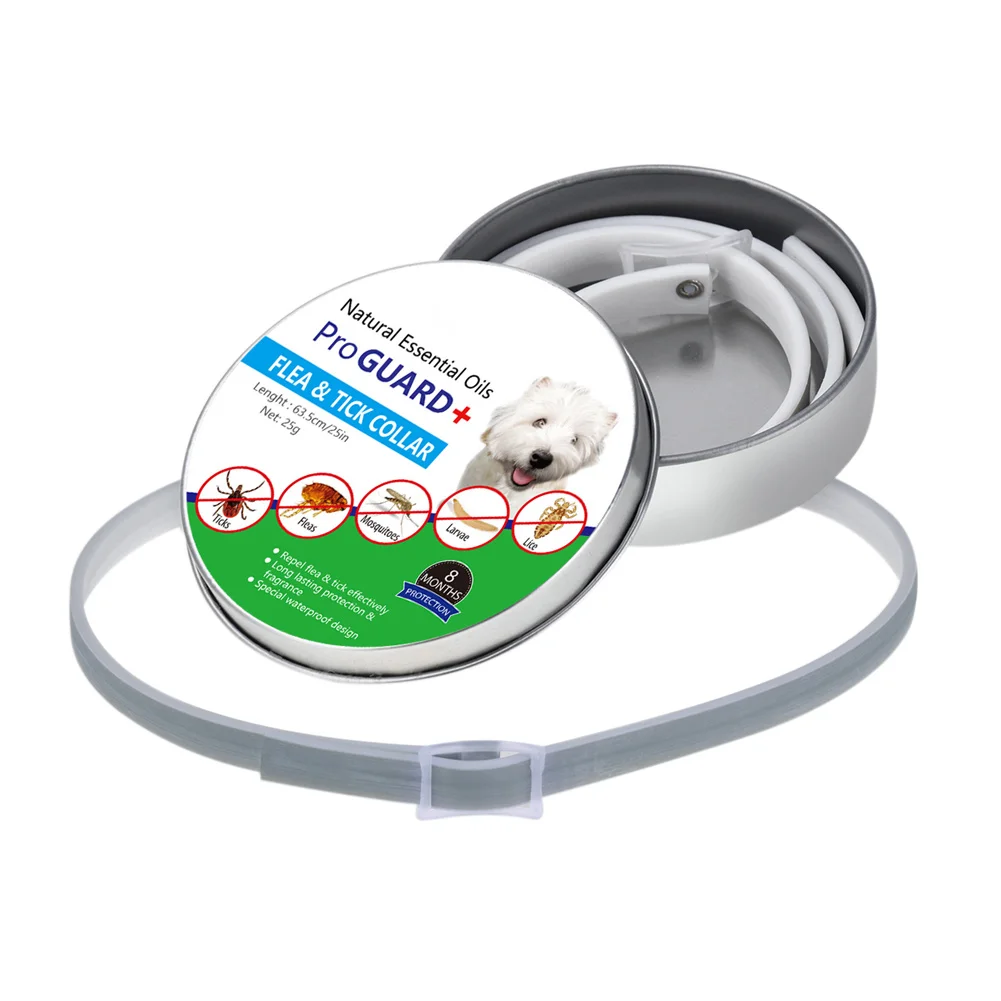 

Dog Collar Tick Flea Anti Insect Mosquitoes Waterproof Long Lasting 8 Months Protection XHC88