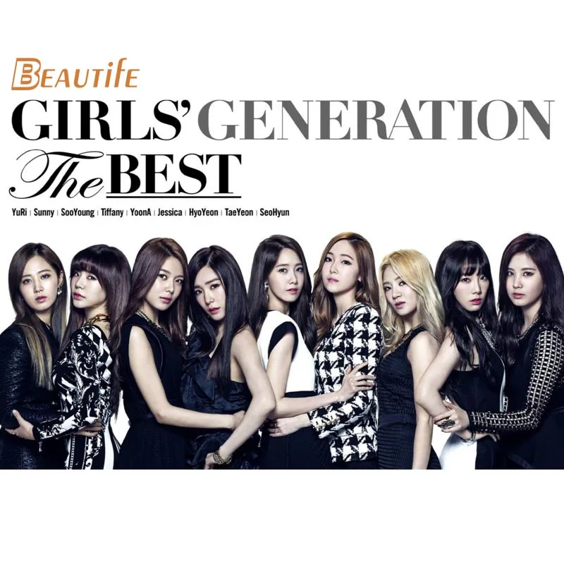 

Custom Girls Generation Poster Cloth Silk Poster Home Decoration Wall Art Fabric Poster Print 30X45cm,40X60cm.50X75cm,60X90cm