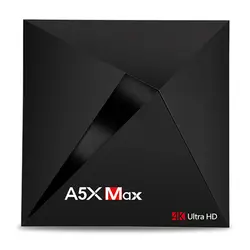 A5X MAX MID Smart Set top box RK3328 4 Гб Оперативная память 32 ГБ Встроенная память Android 7,1 ТВ коробка HDR 10 USB 3,0 HD медиаплеер