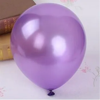 

100% latex balloons 50pcs/lot10 inch 1.2g purple pearl balloon birthday party decorations kids toy ballon wedding supplies