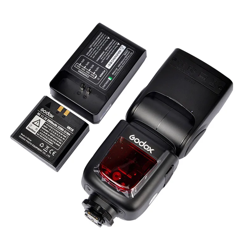 Godox Ving TTL HSS 1/8000 литий ионная батарея вспышка Speedlite для Olympus Panasonic V860II O E M10II G7 G6 GH4|flash