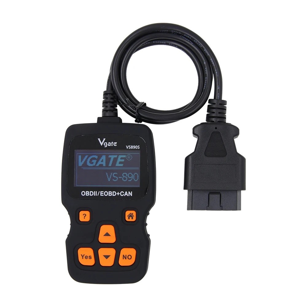 OBD2 Vgate VS890 VS890S OBD 2 код неисправности двигателя считыватель-анализатор VS-890S VS 890 OBDII автомобиля диагностический сканер лучше ELM327 AD310