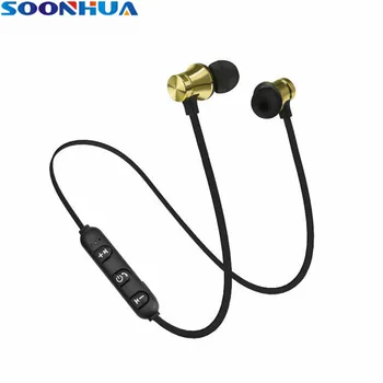 

SOONHUA Stylish Magnetic Wireless Bluetooth V4.2 Sports Headphone Stereo Sound Headset For Smartphones Tablets Digital Devices