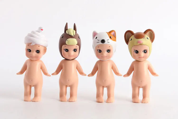 12 шт./лот Sonny Angel Figures Animal Series версия 4 детские игрушки куклы 7 8 см редкие животные