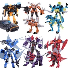 Dragon Action Figures Toys Movie 4 Children Anime Cars Brinquedos Deformation Robot Classic Toys For Boys