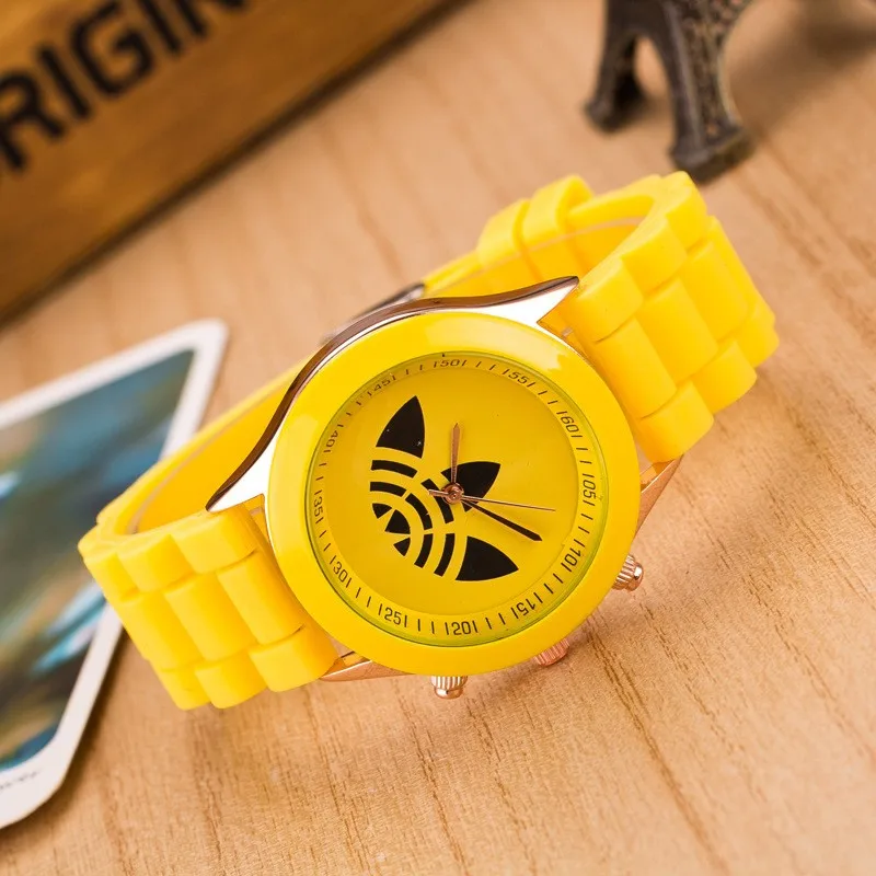 Reloj mujer новые модные спортивные брендовые силиконовые часы аналоговые кварцевые часы женские часы-браслет kobiet zegarka Лидер продаж