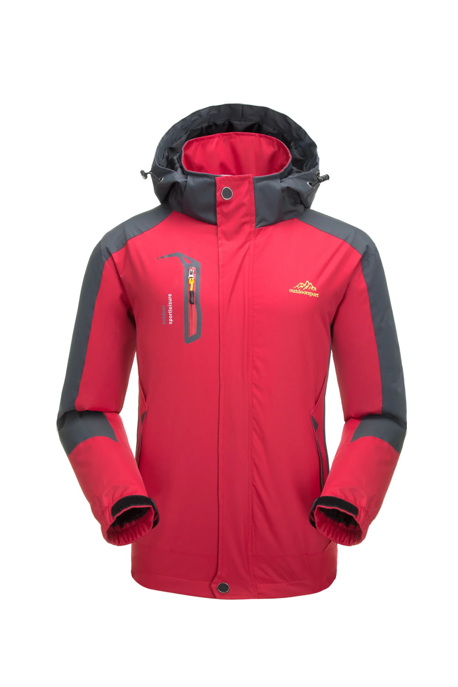 Мужская Уличная походная горная куртка, пальто, верхняя одежда, ветровка, спортивная одежда, спортивный костюм, свитер, спортивные блейзеры 12320 - Цвет: Красный