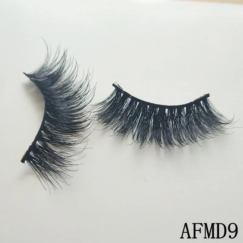 

UPS Free Shipping Mink Eyelashes 3D Mink Lashes Thick HandMade Cilios Full Strip Fake Eyelash Cruelty Free Luxury 50pair lashes