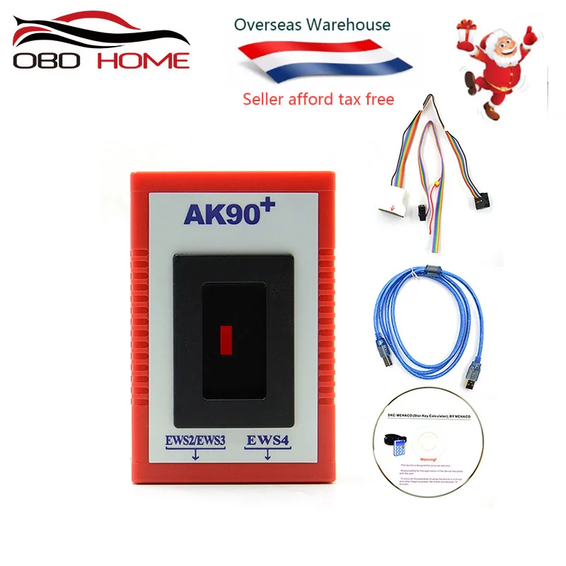 

Factory Price! OBD2 Newest Version V3.19 AK90 Key Programing Tool AK90+ For BMW AK90 Key Programmer AK-90 Car Diagnostic Tool