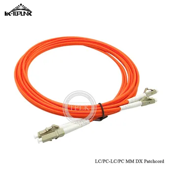 

2019 hot selling 100pcs 2m LC-PC DX OM1 patchcord 62.5/125 dx Jumper cord Multimode Optical Fiber patchcord